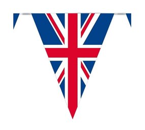 Oaktree Guirlande de fanions Royaume-Uni Union Jack | 3,9 mètres Oaktree Guirlande de fanions Royaume-Uni Union Jack | 3,9 mètres