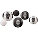 Amscan Set de lampions Têtes de mort Noir et Blanc | 6 pièces Amscan Set de lampions Têtes de mort Noir et Blanc | 6 pièces