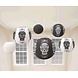 Amscan Black & White Skull Lantern Set | 6 pieces Amscan Black & White Skull Lantern Set | 6 pieces