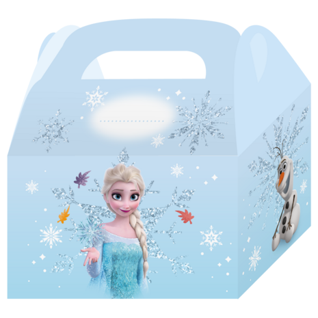 Procos Party Frozen Idyllic Wonder Favor Boxes 15.5 x 9 x 8.5 cm | 4 pieces Procos Party Frozen Idyllic Wonder Favor Boxes 15.5 x 9 x 8.5 cm | 4 pieces