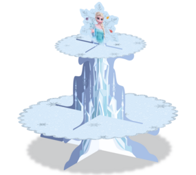 Procos Party Frozen Idyllic Wonder Etagere | per stuk Procos Party Frozen Idyllic Wonder Etagere | per stuk