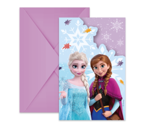 Procos Party Frozen Idyllic Wonder Invitations | per 6 pieces Procos Party Frozen Idyllic Wonder Invitations | per 6 pieces