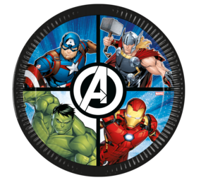 Procos Party Avengers Tafelplatten Next Generation 23 cm | 8 Stück Procos Party Avengers Tafelplatten Next Generation 23 cm | 8 Stück