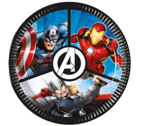 Procos Party Assiettes Avengers Next Generation 20 cm | 8 pièces Procos Party Assiettes Avengers Next Generation 20 cm | 8 pièces