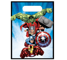 Procos Party Avengers Traktatiezakjes | per 6 stuks Procos Party Avengers Traktatiezakjes | per 6 stuks