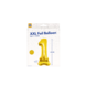 Paper Dreams Ballon Chiffre 1 Debout Or XXL | 150 cm Paper Dreams Ballon Chiffre 1 Debout Or XXL | 150 cm