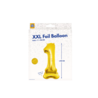 Paper Dreams Standing Number Balloon 1 Gold XXL | 150 cm