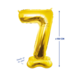 Paper Dreams Standing Number Balloon 7 Gold XXL | 150 cm Paper Dreams Standing Number Balloon 7 Gold XXL | 150 cm