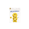 Paper Dreams Standing Number Balloon 8 Gold XXL | 150 cm