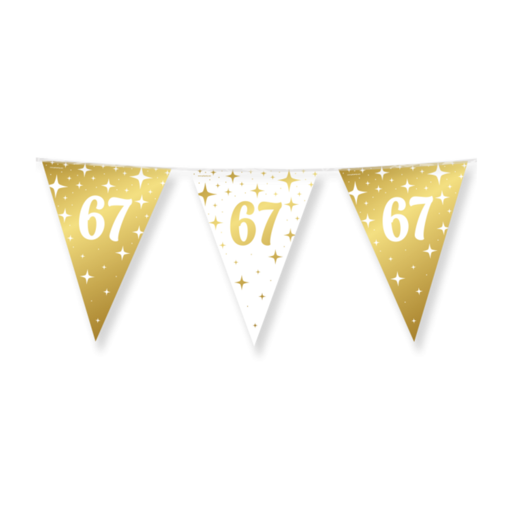 Paper Dreams Bunting Garland 67 Years Fancy | 10 meters Paper Dreams Bunting Garland 67 Years Fancy | 10 meters