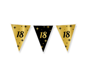 Paper Dreams Wimpelkette Girlande 18 Jahre Classy | 10 Meter Paper Dreams Wimpelkette Girlande 18 Jahre Classy | 10 Meter