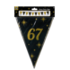 Paper Dreams Bunting Garland 67 years Classy | 10 meters Paper Dreams Bunting Garland 67 years Classy | 10 meters