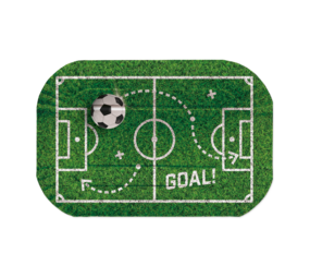 WeFiesta Plateaux de service Football 30 x 20 cm | 2 pièces WeFiesta Plateaux de service Football 30 x 20 cm | 2 pièces
