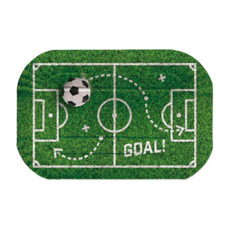 WeFiesta Fußball-Servierplatten 30 x 20 cm | 2 Stück WeFiesta Fußball-Servierplatten 30 x 20 cm | 2 Stück