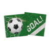 WeFiesta Football Napkins 33x33cm | 20 pieces