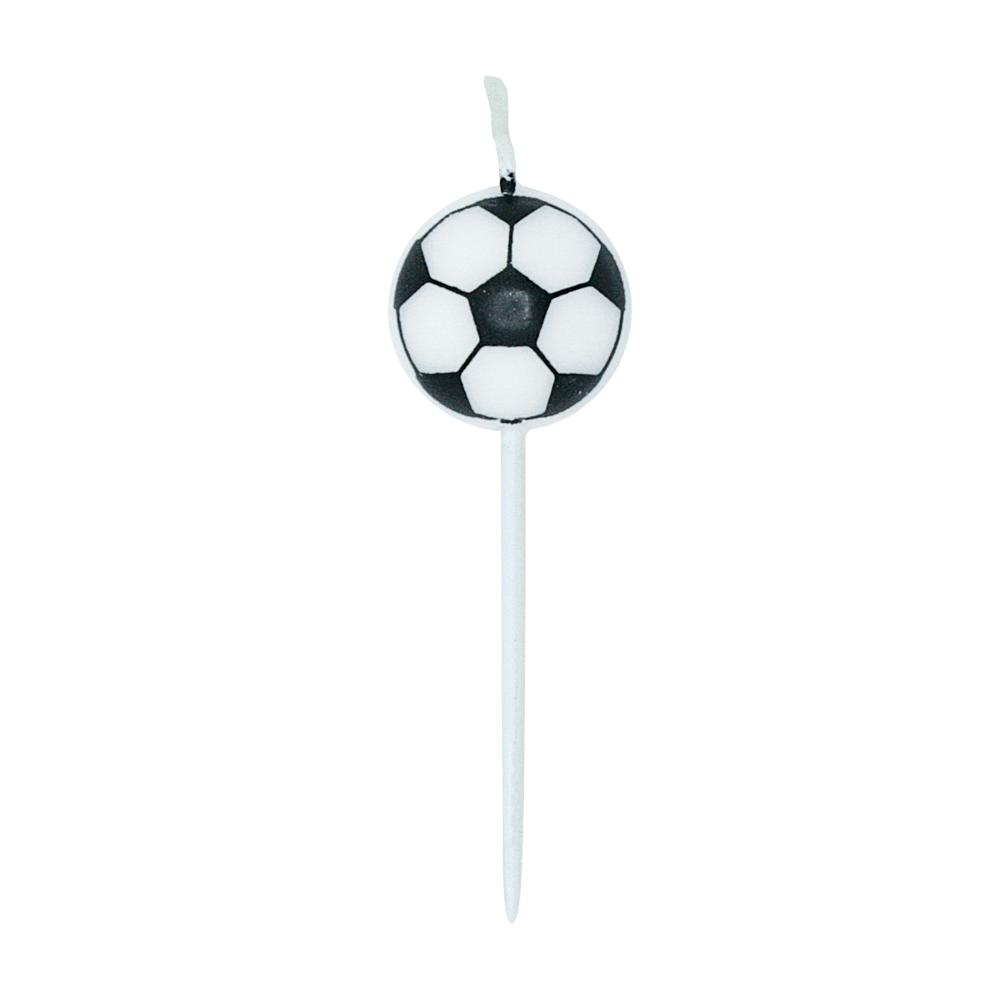 WeFiesta Fußball-Kerzen 4 cm | 5 Stück WeFiesta Fußball-Kerzen 4 cm | 5 Stück