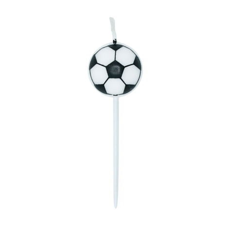 WeFiesta Bougies Football 4 cm | 5 pièces WeFiesta Bougies Football 4 cm | 5 pièces