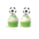 WeFiesta Voetbal Cocktailprikkers 10cm | 12 stuks WeFiesta Voetbal Cocktailprikkers 10cm | 12 stuks
