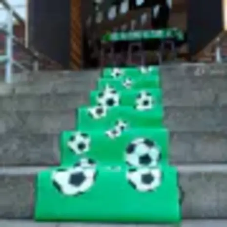 Boland Fußball-Teppichläufer 60 x 450 cm | pro Stück Boland Fußball-Teppichläufer 60 x 450 cm | pro Stück