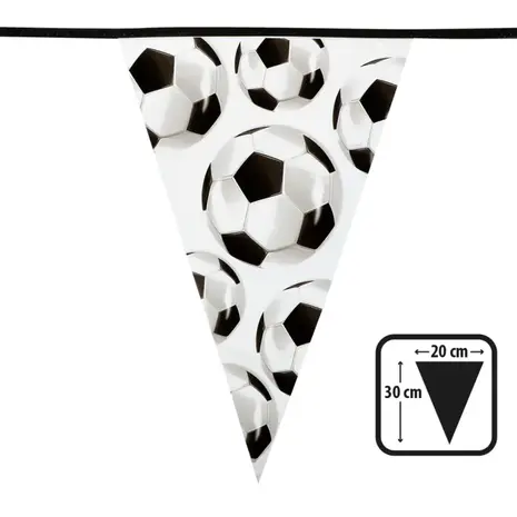 Boland Guirlande de drapeaux de football 6 mètres | à l'unité Boland Guirlande de drapeaux de football 6 mètres | à l'unité