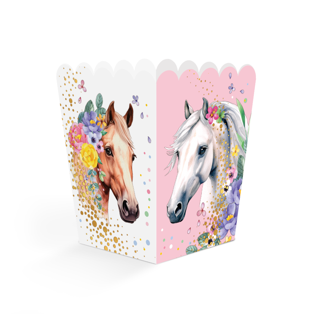 WeFiesta Horse Snack Bowls 10x6x6cm | 8 pieces WeFiesta Horse Snack Bowls 10x6x6cm | 8 pieces