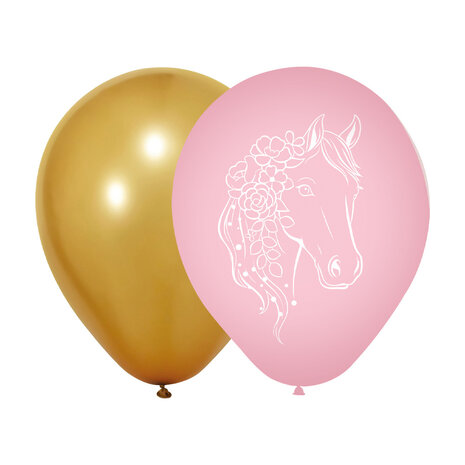 WeFiesta Paarden Ballonnen 30cm | 8 stuks WeFiesta Paarden Ballonnen 30cm | 8 stuks