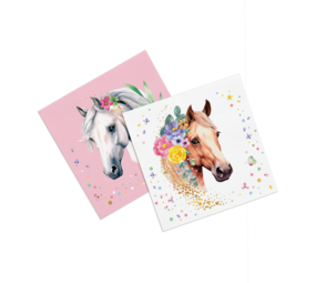 WeFiesta Horse Napkins 33x33cm | 20 pieces WeFiesta Horse Napkins 33x33cm | 20 pieces