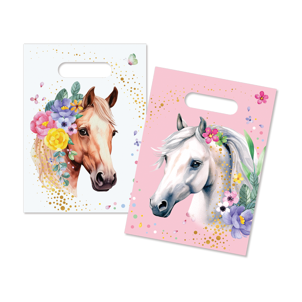 WeFiesta Sachets à bonbons avec chevaux 16x23 cm | 6 pièces WeFiesta Sachets à bonbons avec chevaux 16x23 cm | 6 pièces