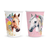 WeFiesta Paarden Bekers 210ml | 8 stuks