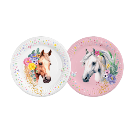 WeFiesta Assiettes Chevaux 23 cm | 8 pièces WeFiesta Assiettes Chevaux 23 cm | 8 pièces