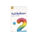 Paper Dreams Rainbow Foil Balloon Number 2 | 86cm Paper Dreams Rainbow Foil Balloon Number 2 | 86cm