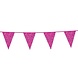 WeFiesta Vlaggen slinger glitter hot pink karton 16x20cm | 6 meter WeFiesta Vlaggen slinger glitter hot pink karton 16x20cm | 6 meter