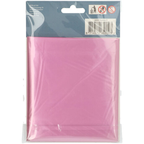 Folat Ballon Chiffre 9 Rose Mat en aluminium | 86 cm Folat Ballon Chiffre 9 Rose Mat en aluminium | 86 cm