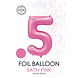 WeFiesta Roze Cijfer Ballon 5 jaar Glans | 86cm WeFiesta Roze Cijfer Ballon 5 jaar Glans | 86cm