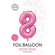 WeFiesta Pink Number 8 Balloon Glossy | 86 cm WeFiesta Pink Number 8 Balloon Glossy | 86 cm