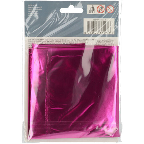 Folat Rosa Folienballons | 86 cm Folat Rosa Folienballons | 86 cm