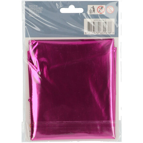 Folat Folie Ballon Cijfer 3 Fuchsia Roze | 86cm Folat Folie Ballon Cijfer 3 Fuchsia Roze | 86cm