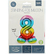 Folat Number Balloon 8 Standing Rainbow | 72 cm