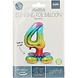 Folat Zahlenballon 4, stehender Regenbogen | 72 cm Folat Zahlenballon 4, stehender Regenbogen | 72 cm