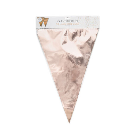 WeFiesta Guirlande XL métallisée or rose | 10 m WeFiesta Guirlande XL métallisée or rose | 10 m
