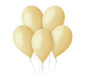 Gemar Pastel Gele Ballonnen 28cm | 100 stuks