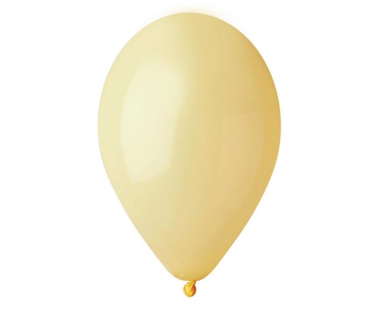 Gemar Pastel Gele Ballonnen 28cm | 100 stuks