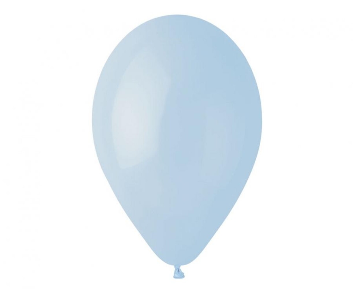 Gemar Pastel Lichtblauwe Ballonnen 28cm | 100 stuks Gemar Pastel Lichtblauwe Ballonnen 28cm | 100 stuks