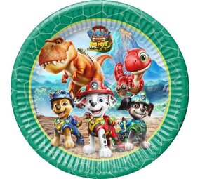 Procos Party Paw Patrol Dino Movie Plates 23 cm | 8 Pack Procos Party Paw Patrol Dino Movie Plates 23 cm | 8 Pack