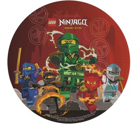Riethmüller Lego Ninjago Borden 23cm | 8 stuks Riethmüller Lego Ninjago Borden 23cm | 8 stuks