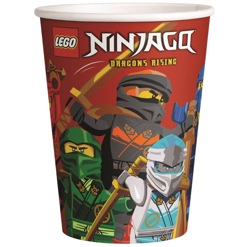 Riethmüller Gobelets Lego Ninjago 250 ml | 8 pièces Riethmüller Gobelets Lego Ninjago 250 ml | 8 pièces