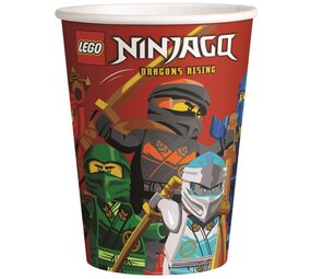 Riethmüller Lego Ninjago Bekers 250ml | 8 stuks Riethmüller Lego Ninjago Bekers 250ml | 8 stuks