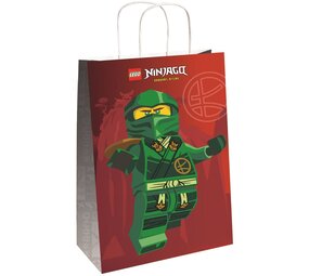 Riethmüller Lego Ninjago Uitdeeltasjes 16x22cm | 8 stuks Riethmüller Lego Ninjago Uitdeeltasjes 16x22cm | 8 stuks