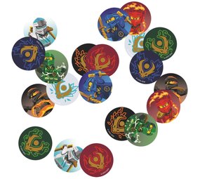 Riethmüller Lego Ninjago Confetti Papier 14 gram | 1 zakje Riethmüller Lego Ninjago Confetti Papier 14 gram | 1 zakje