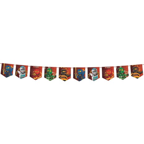 Riethmüller Guirlande Lego Ninjago 4 m | à l’unité Riethmüller Guirlande Lego Ninjago 4 m | à l’unité